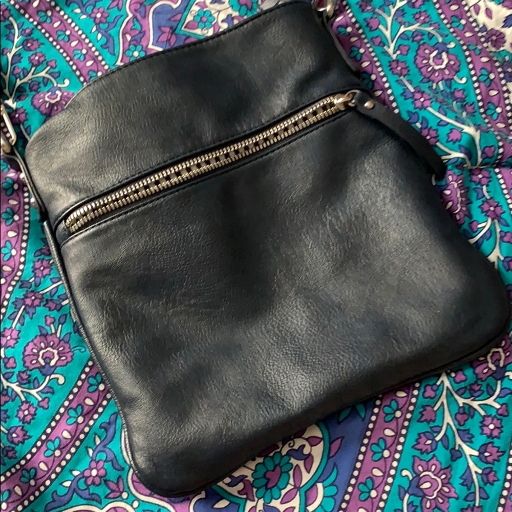 Navy Blue Satchel